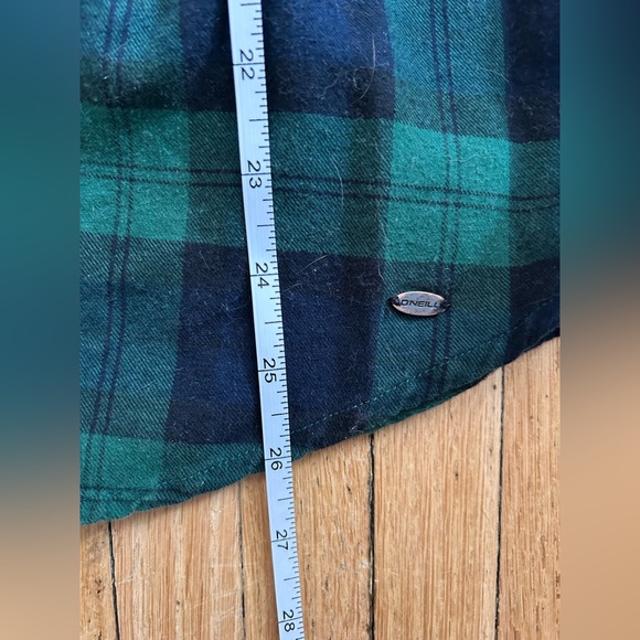 O’Neill Green and Blue Plaid Shirt - Picture 16 of 16